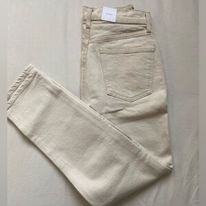 Moussy Size 27 White Jeans New With Tags